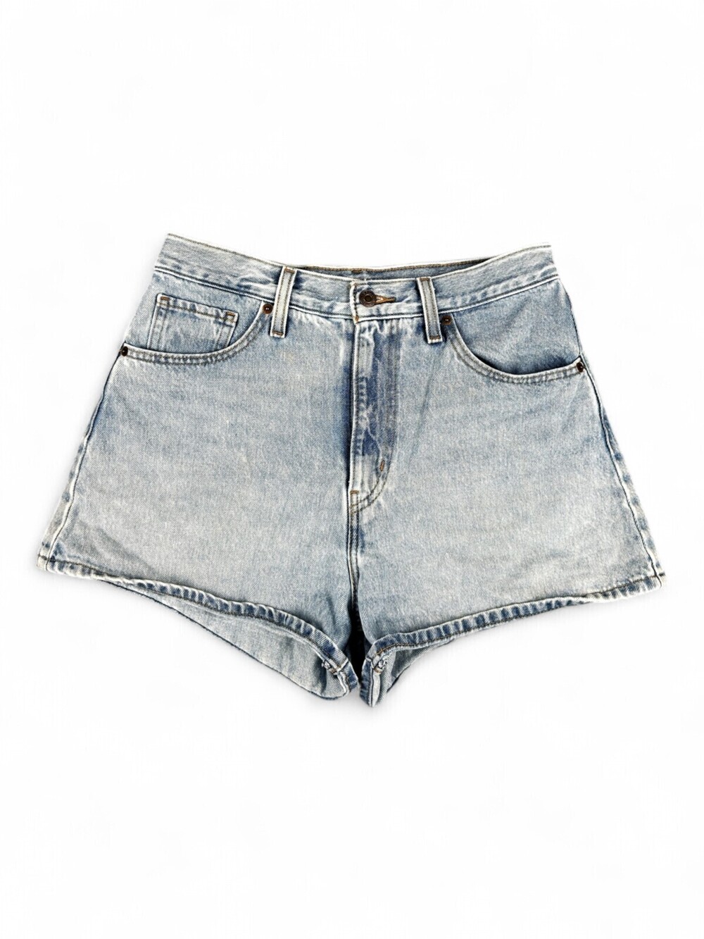 Levi's High-Rise Light Wash Denim Jean Shorts Size 29